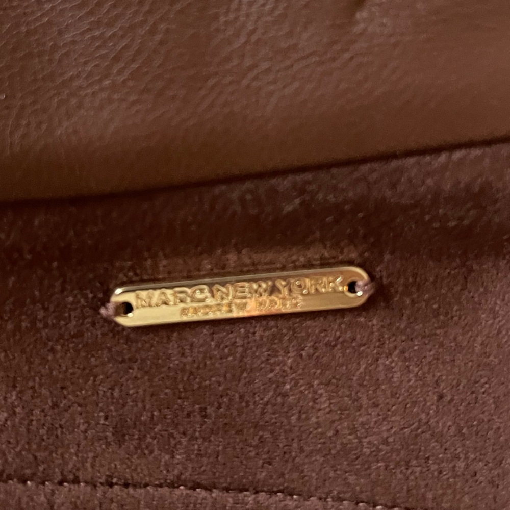 Brown Leather Skirt - Never Warn - Picture 2 of 6